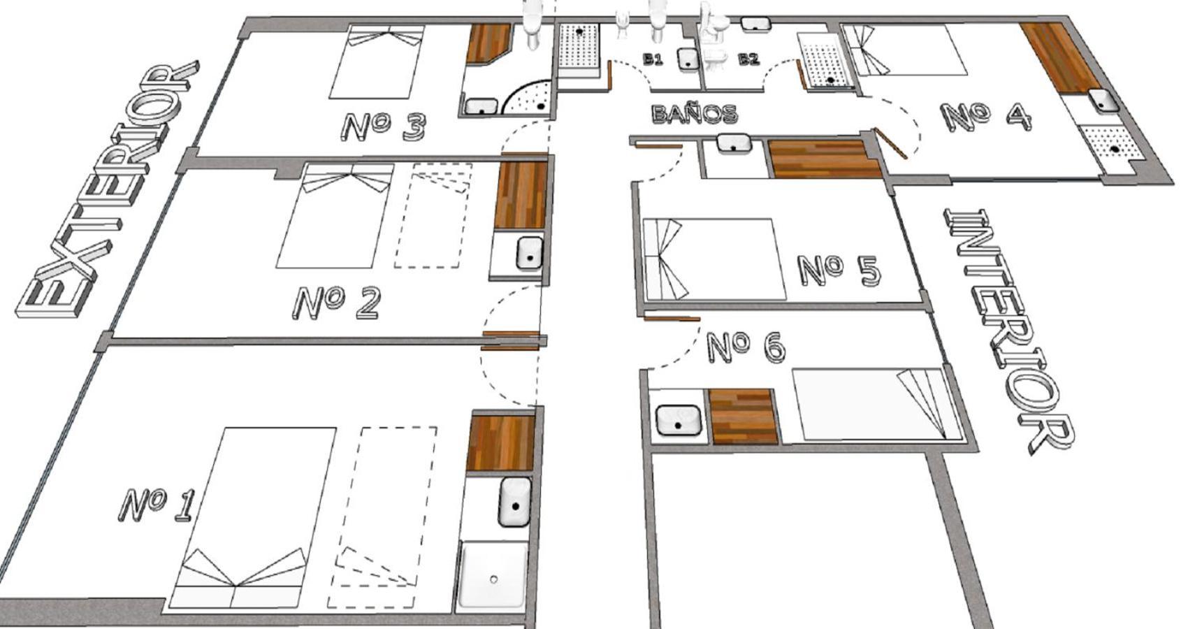 Ararat Hostel Сантьяго-де-Компостела Экстерьер фото